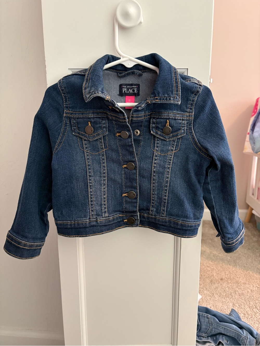 The Children's Place Dark Blue Denim Jacket